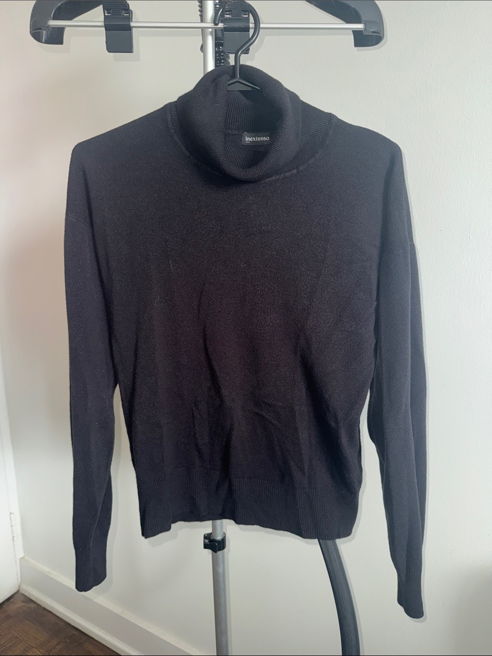 Women Black Turtleneck Sweater